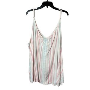 Torrid Tank Top Stripes 6X